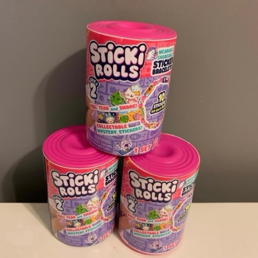 3 Sticki rolls Sticker Bracelet series 2